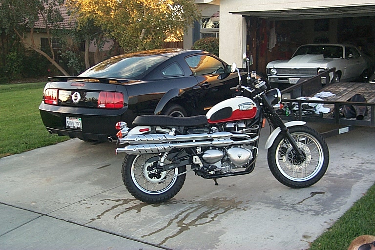 2006 Triumph Bonneville Scrambler